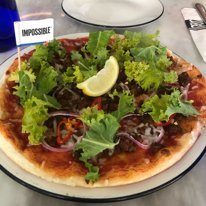 review photo of PizzaExpress Impossible Curry Classic Pizza shared by @daffydev on 21 Nov 2019 - review