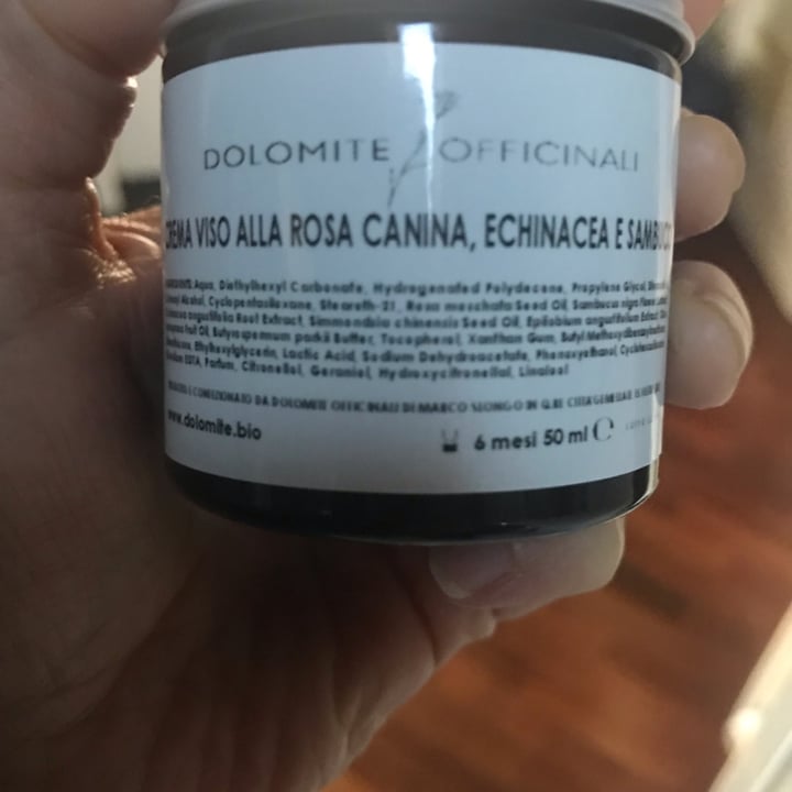 photo of Dolomite officinali Crema viso alla rosa canina echinacea e sambuco shared by @ninive600 on  12 Apr 2022 - review