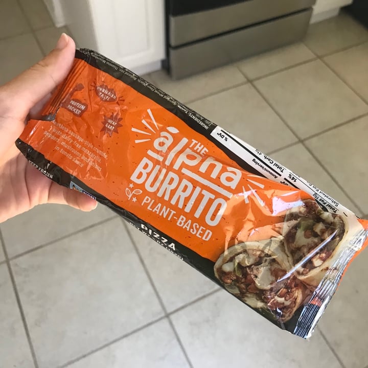 photo of Alpha Foods Pizza Burrito shared by @curvycarbivore on  22 Apr 2020 - review