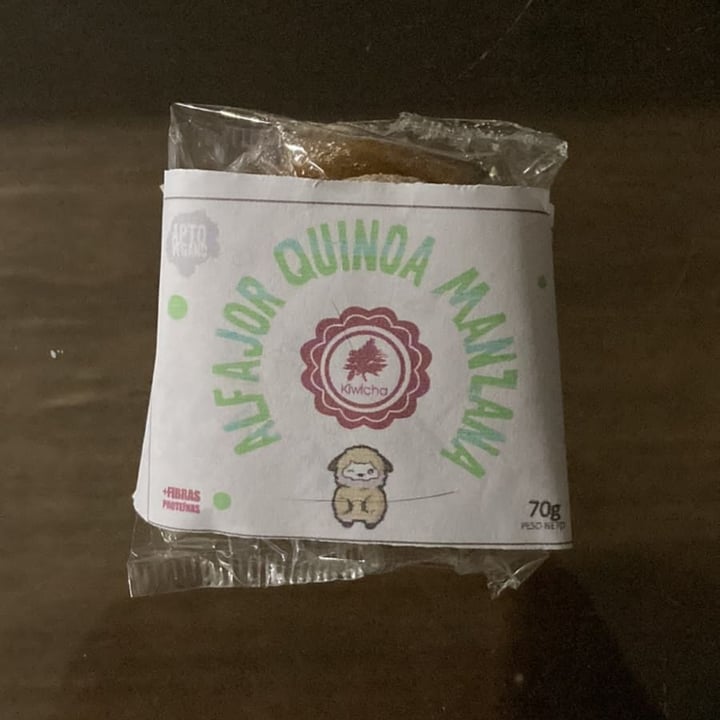 photo of Kiwicha Alfajor de quinoa y manzana shared by @alegauna on  25 Sep 2022 - review