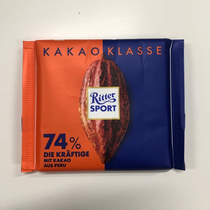 review photo of Ritter Sport Intense 74% Cocoa Dark Chocolate shared by @nandha09 on 01 Dec 2020 - review