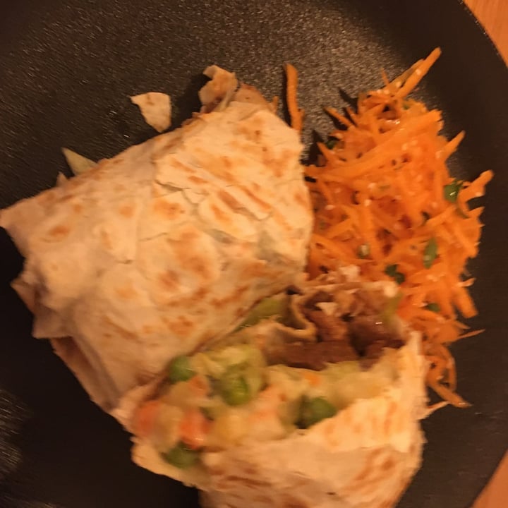 photo of Veggic Tortilla with Russian Salad and Seitan shared by @gillhibbitt on  17 Feb 2022 - review