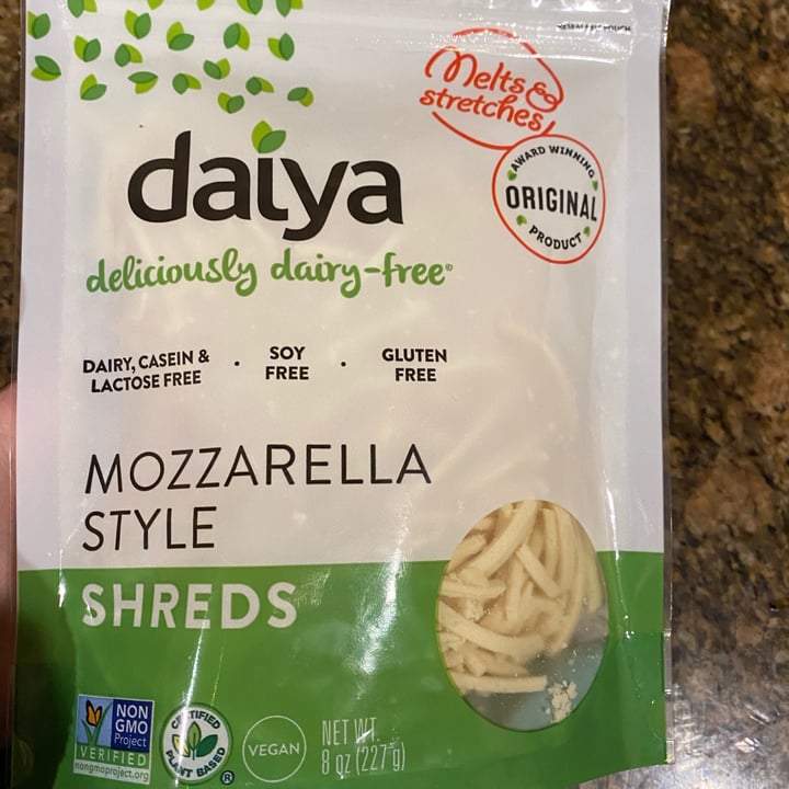 photo of Daiya Mozzarella Style Shreds shared by @pam22 on  03 Dec 2020 - review