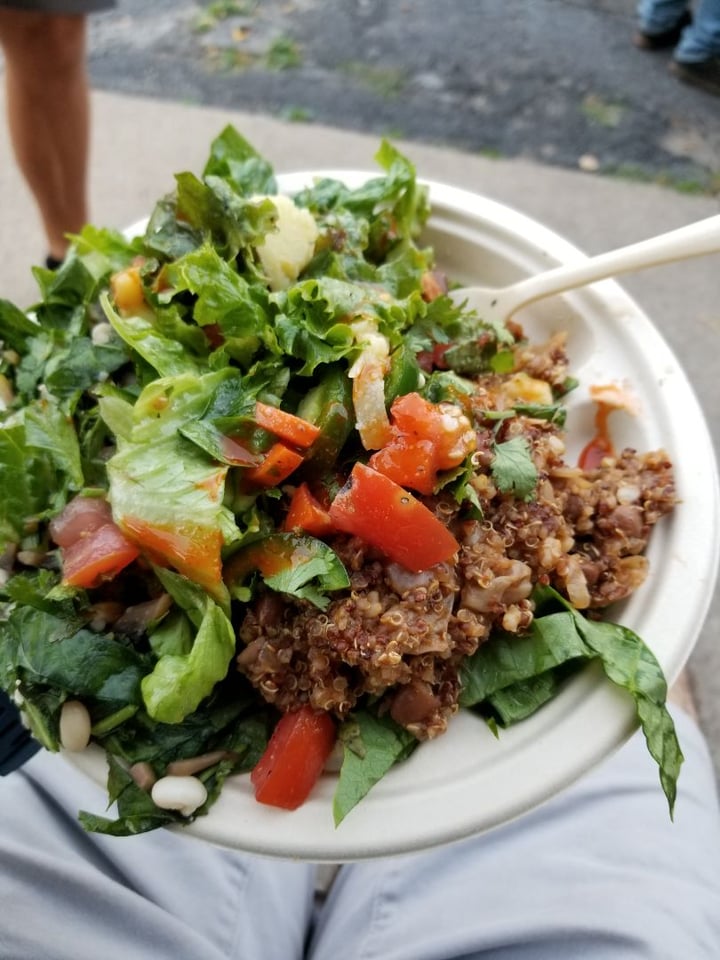 photo of Eureka Compass Vegan Food Taco Salad shared by @vtxsteve on  17 Sep 2018 - review
