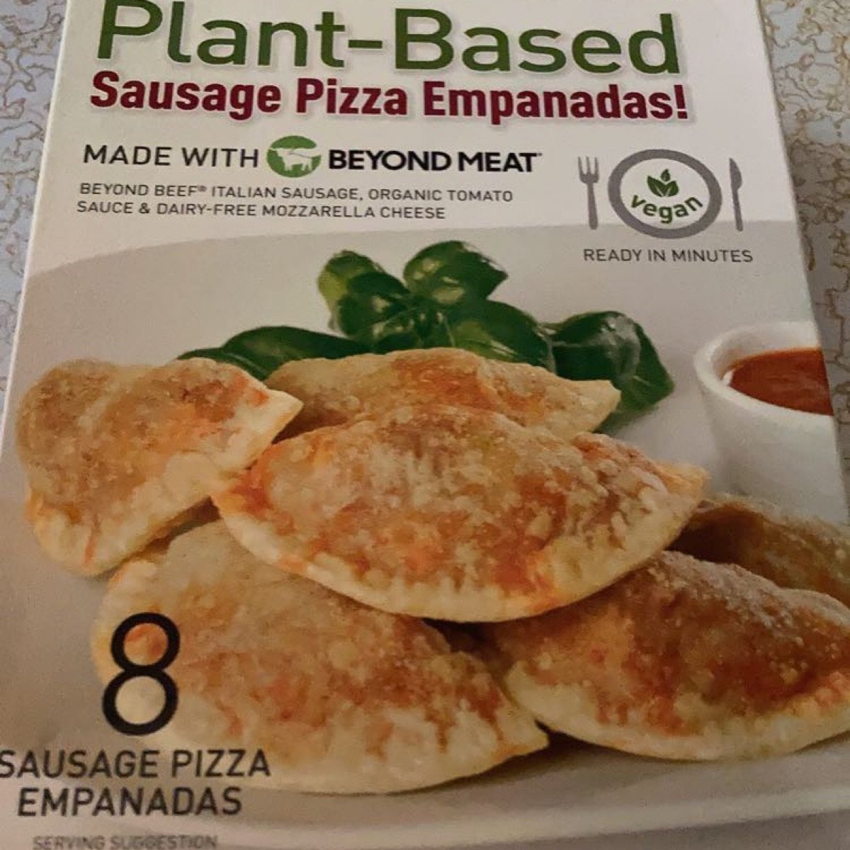 Beyond Meat Plant based sausage pizza empanadas Reviews abillion