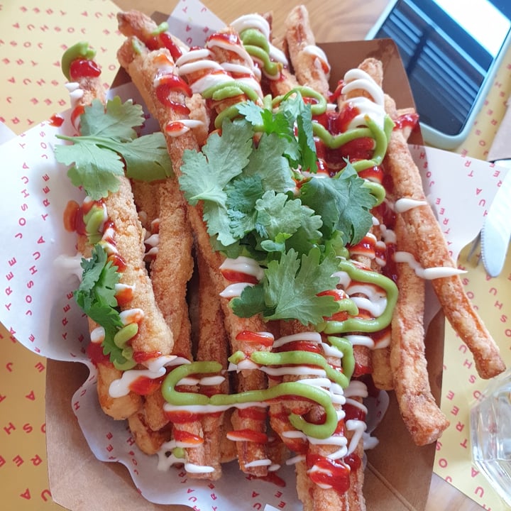 photo of Joshua Tree Cafe Sweet Potato Fries shared by @thedronewhisperer on  18 Jul 2022 - review