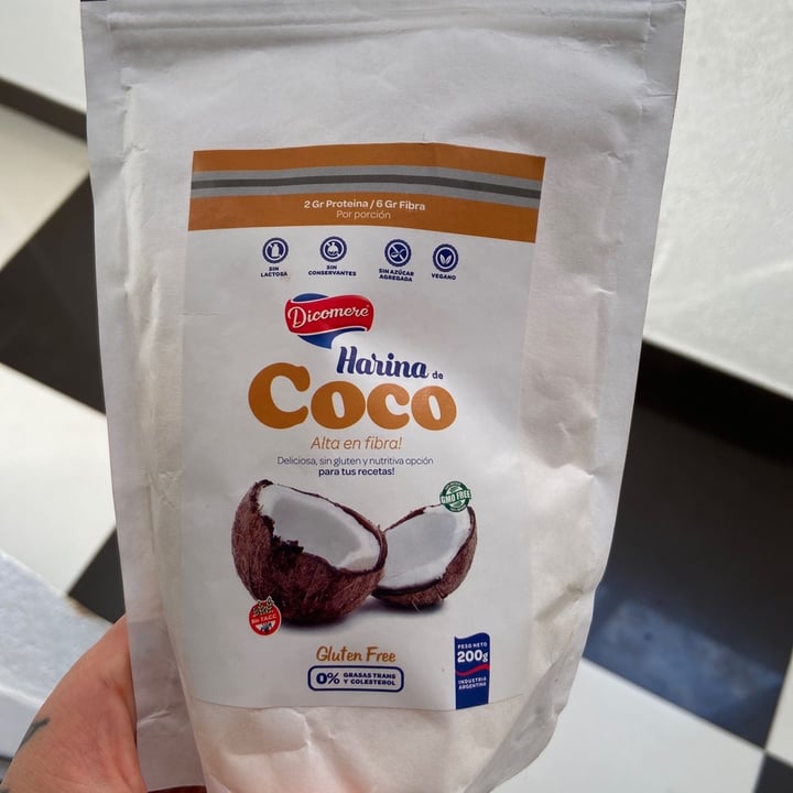 review photo of Dicomere Harina de Coco shared by @sabrinatattooart on 11 Apr 2020 - review