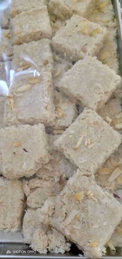 photo of The Loving Hut - Vegan Paradise Coconut barfi (nariyal) shared by @madanudit on  21 Feb 2020 - review