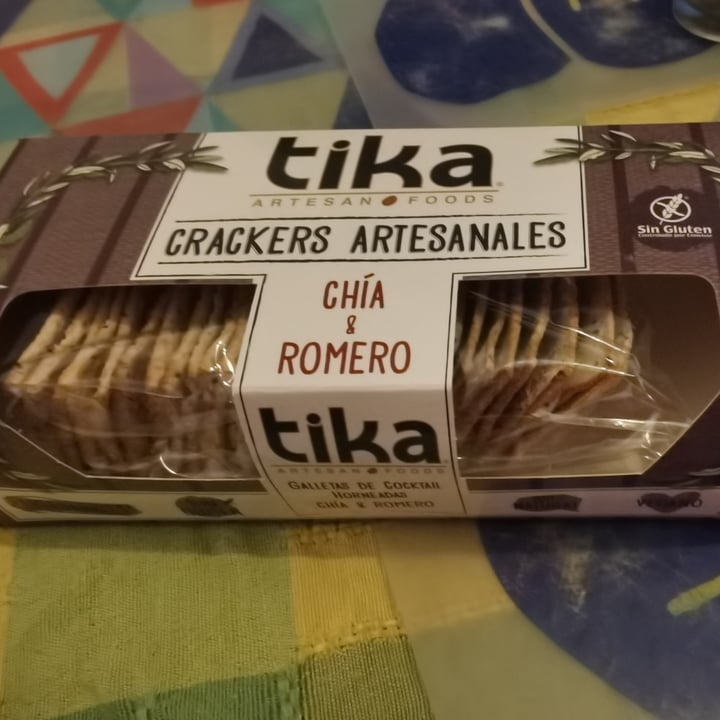 photo of Tika Crackers Artesanales - Chía & Romero shared by @m1racleal1gner on  15 Aug 2021 - review