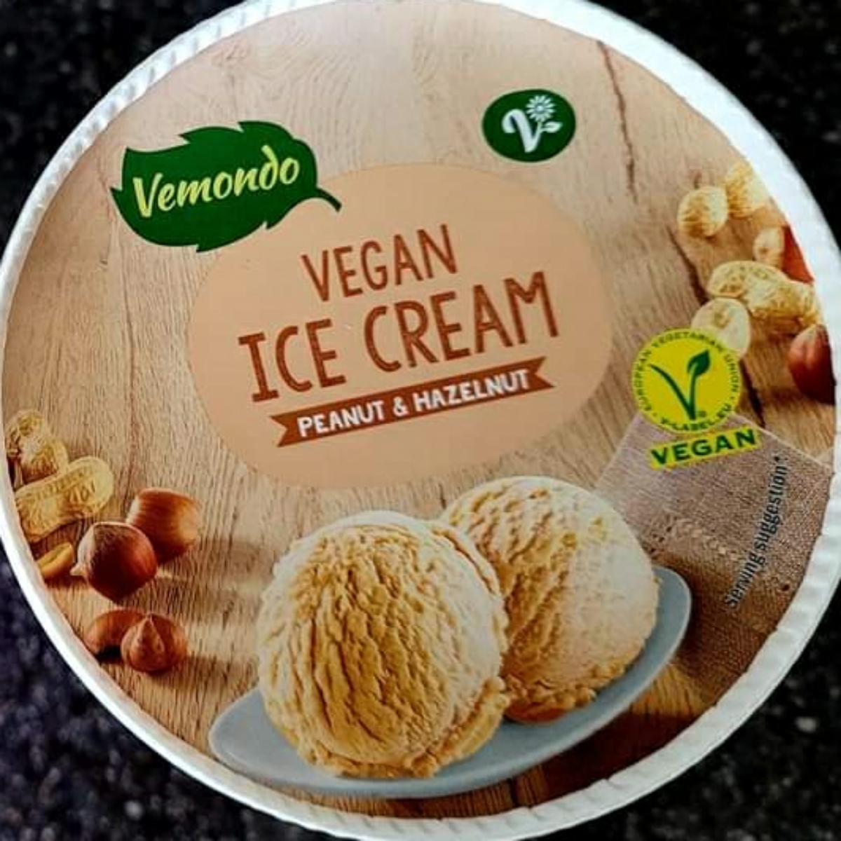 Vemondo Vegan ice cream peanut and hazelnut Reviews abillion