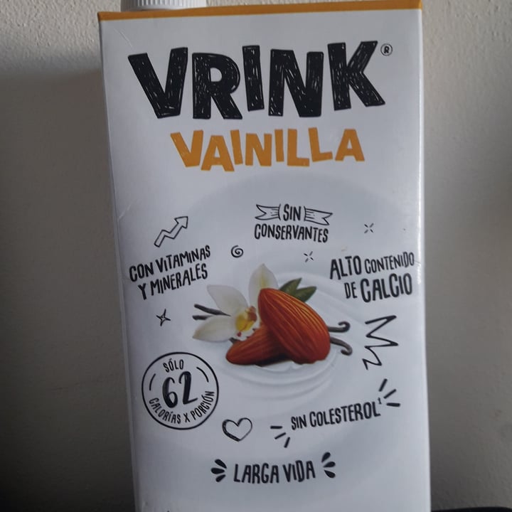 photo of Vrink Vrink Vainilla de Almendra shared by @vegangab on  31 Oct 2020 - review