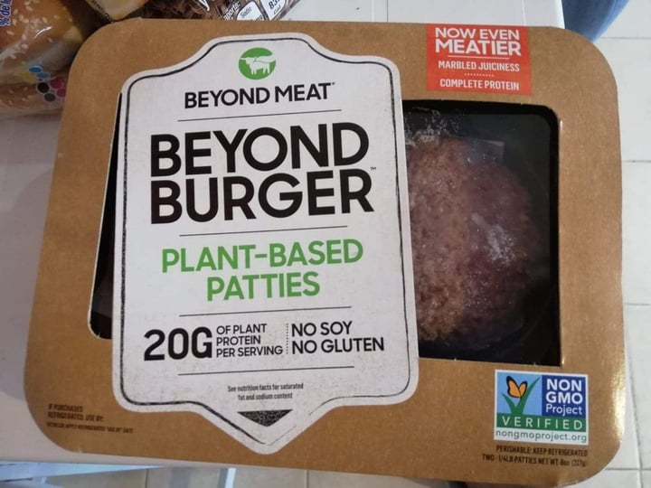 photo of Beyond Meat Beyond Burger Plant-Based Patties shared by @kikerc on  22 Feb 2020 - review