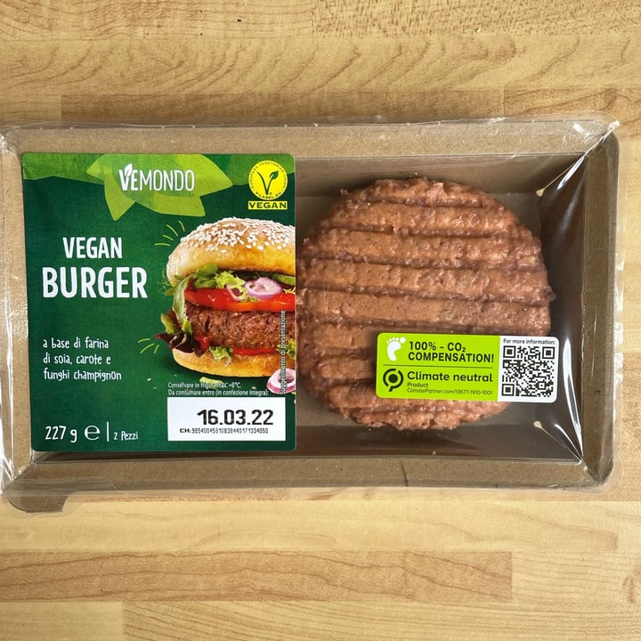 photo of Vemondo Next level burger shared by @letiziaquarta on  04 Mar 2022 - review