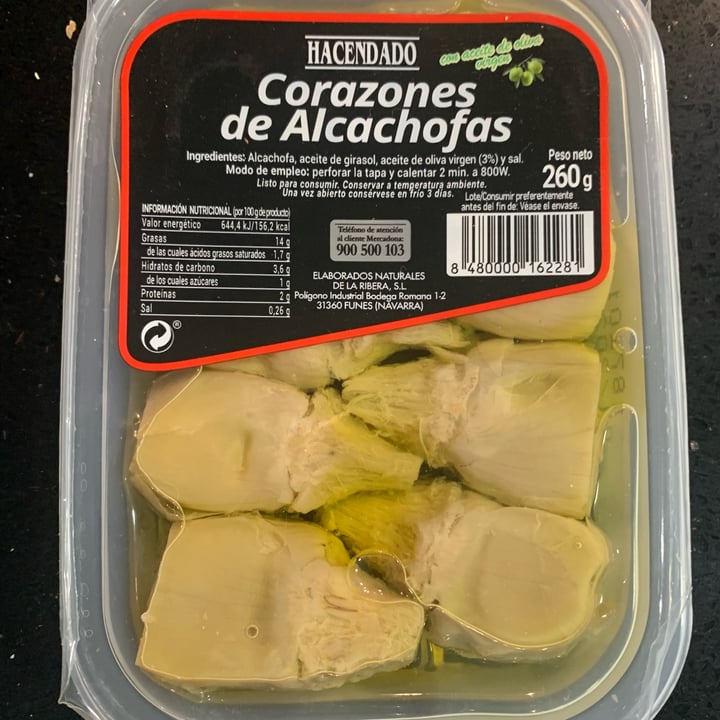 review photo of Hacendado Corazones de Alcachofas shared by @mariagonzalez1 on 31 Mar 2022 - review