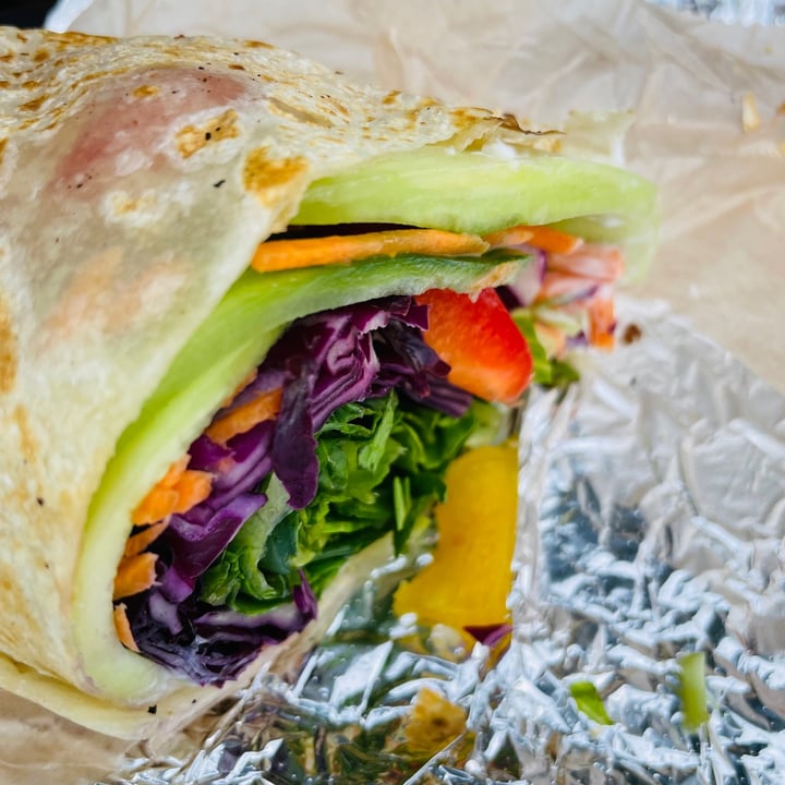 photo of Get Fresh Cafe Veggie Wrap shared by @lonica on  10 Oct 2021 - review