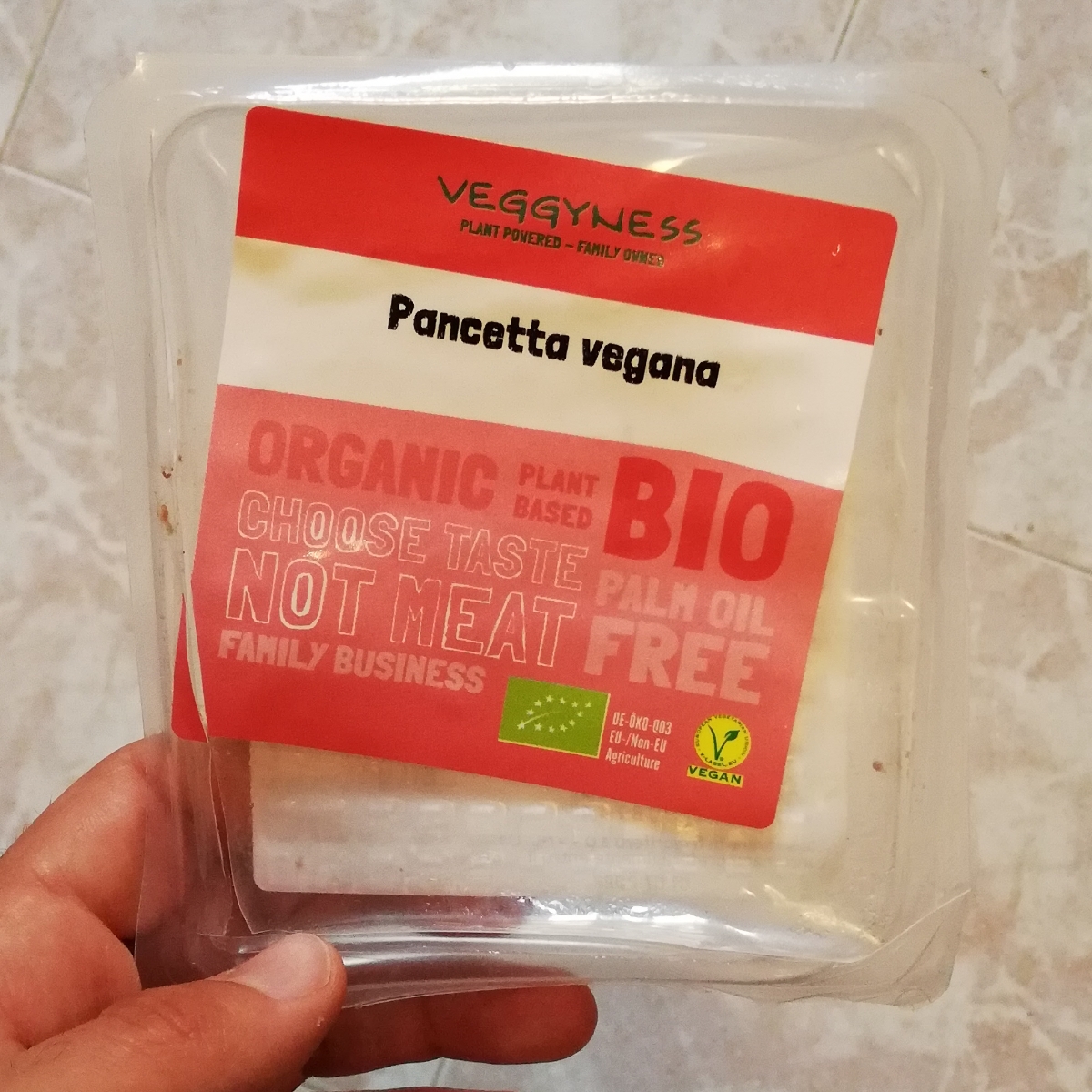 Pancetta Vegana from Veggyness - Vegan Product Reviews & Ratings | abillion