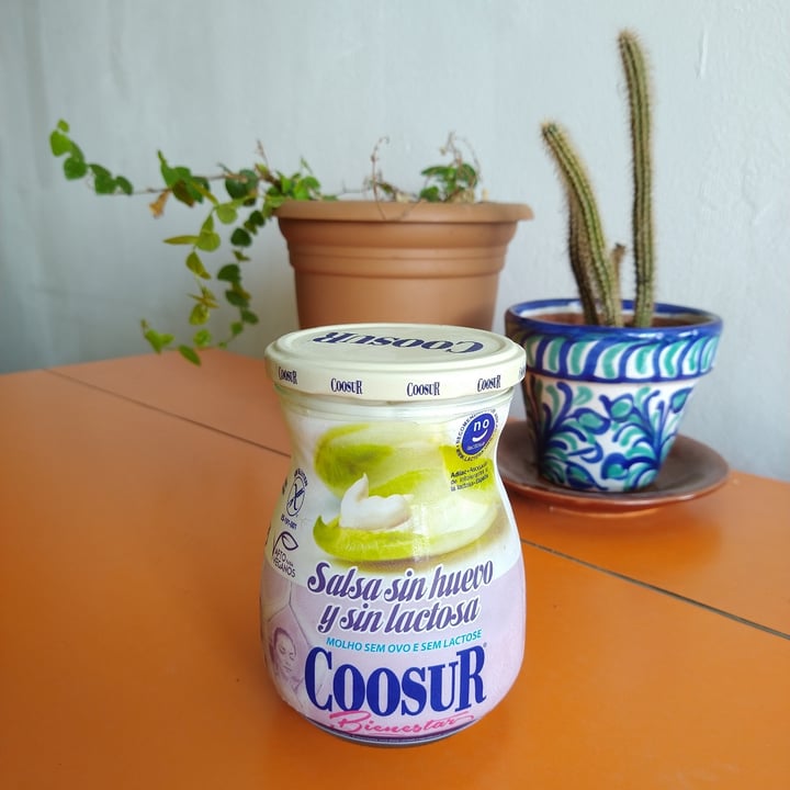 review photo of Coosur Salsa sin Huevo y Lactosa (Mayonesa Vegana) shared by @alasparavolar on 24 Sep 2021 - review