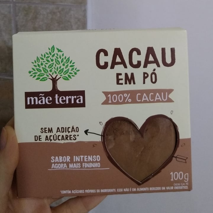 photo of Mãe Terra Cacau em Pó 100% shared by @marianabuono on  20 Feb 2022 - review