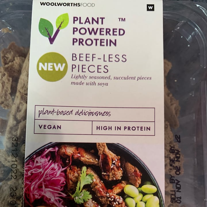 photo of Woolworths Food beef-less pieces shared by @greendawning on  24 Oct 2022 - review