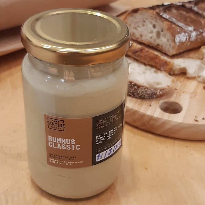 review photo of Café Tartine Saigon Hummus shared by @floriance on 11 Jul 2021 - review