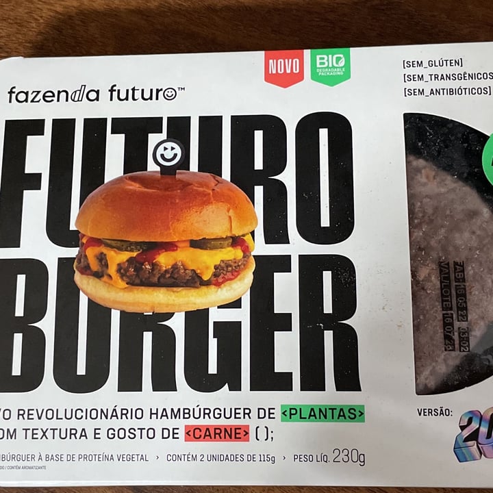 review photo of Fazenda Futuro - Future Farm Futuro Burger shared by @claudiamoraes on 11 Aug 2022 - review