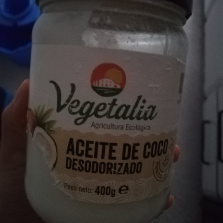 photo of Vegetalia Aceite de coco shared by @alepilieri on  16 Mar 2022 - review