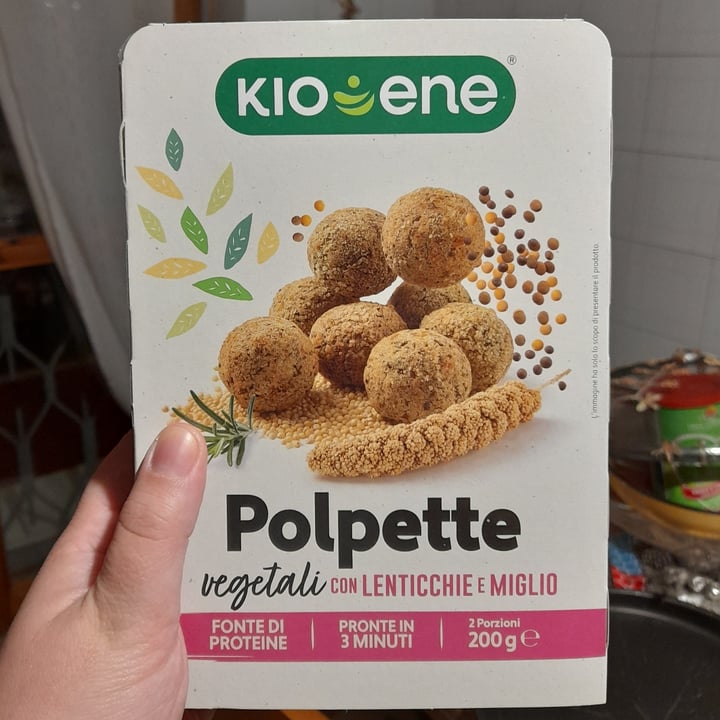 photo of Kioene Polpette lenticchie e miglio shared by @franci95 on  01 Dec 2021 - review