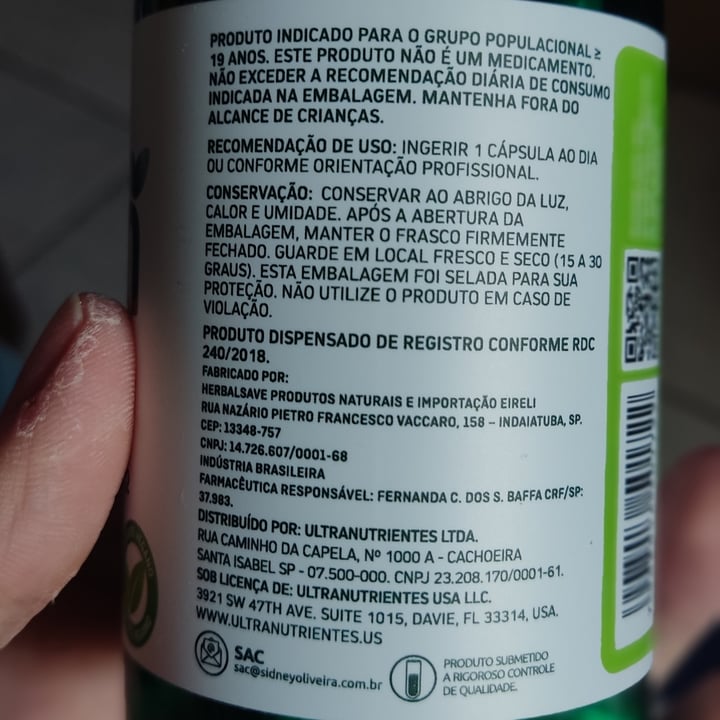 photo of Sidney oliveira Imuno Veg - DHA + D3 2000UI +  Vit B12 shared by @agarciax on  08 Nov 2022 - review