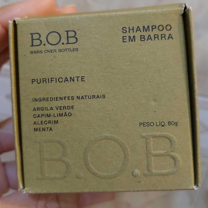 photo of B.O.B Shampoo Em Barra Purificante shared by @vivimetzker on  07 May 2022 - review