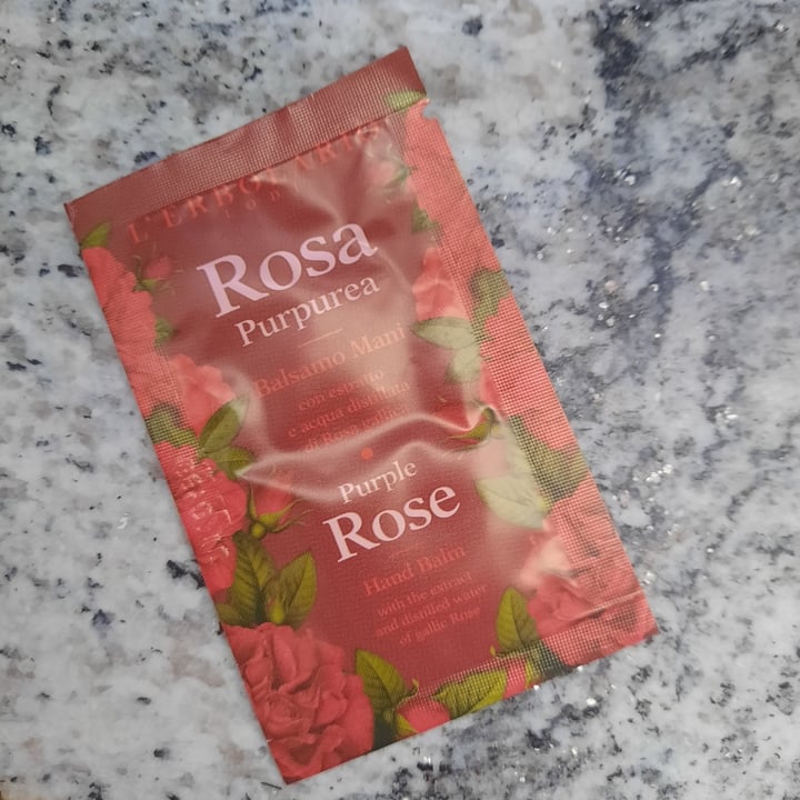 review photo of L' Erbolario Lodi Balsamo Mani Rosa Purpurea shared by @lucreziaapii on 17 Sep 2022 - review