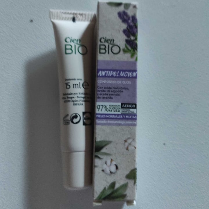 photo of CIEN Bio Cien Bio (Lidl) Contorno Ojos Antipolucion shared by @paulg21 on  25 Nov 2022 - review