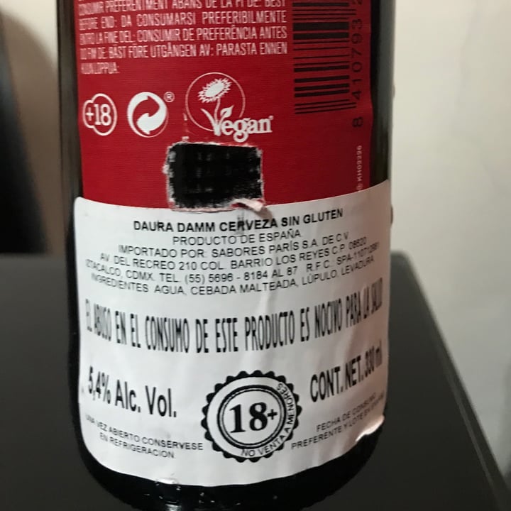 photo of Daura Daura damm gluten free shared by @laurafonck on  12 Jun 2021 - review