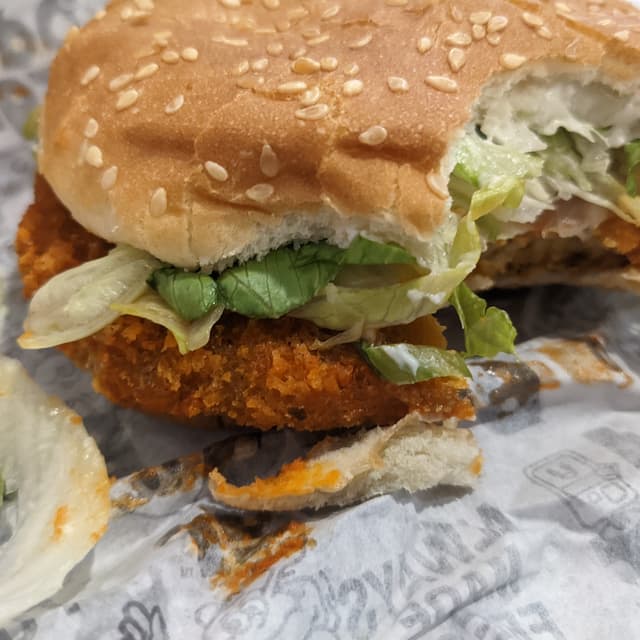 Photo of the dish “Buffalo ChickUn Burger”
