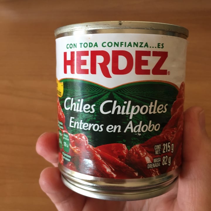 photo of Herdez Chiles Chipotles En Adobo shared by @comocomervegetales on  13 Oct 2020 - review