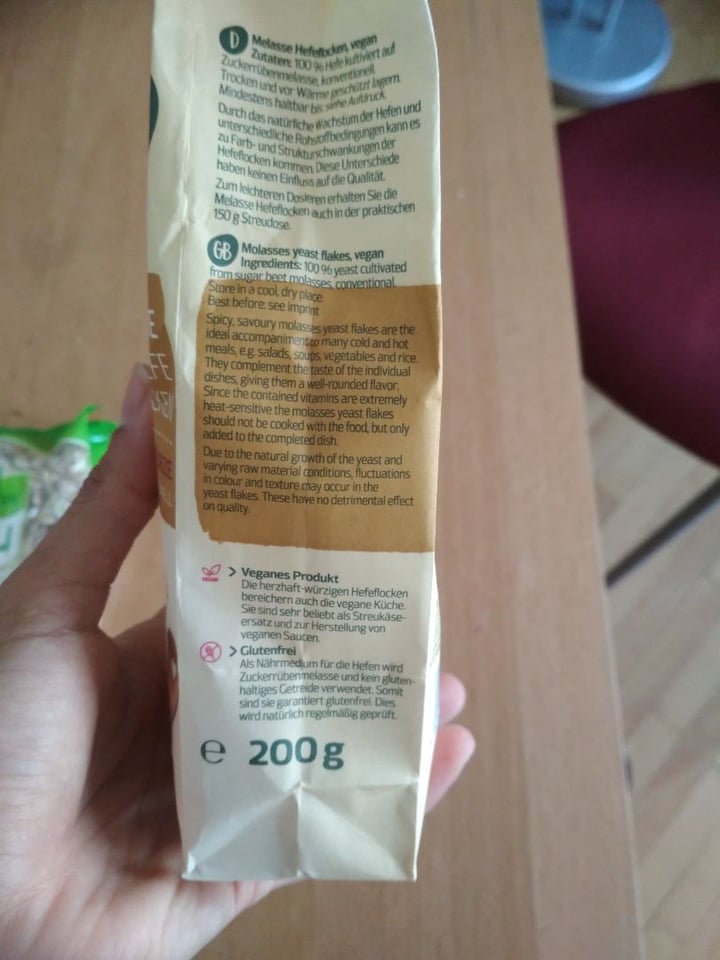 review photo of Naturata Melasse Hefeflocken shared by @apalaciosr on 29 Mar 2020 - review