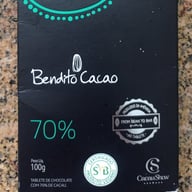 Chocolate 70% Cacau Show