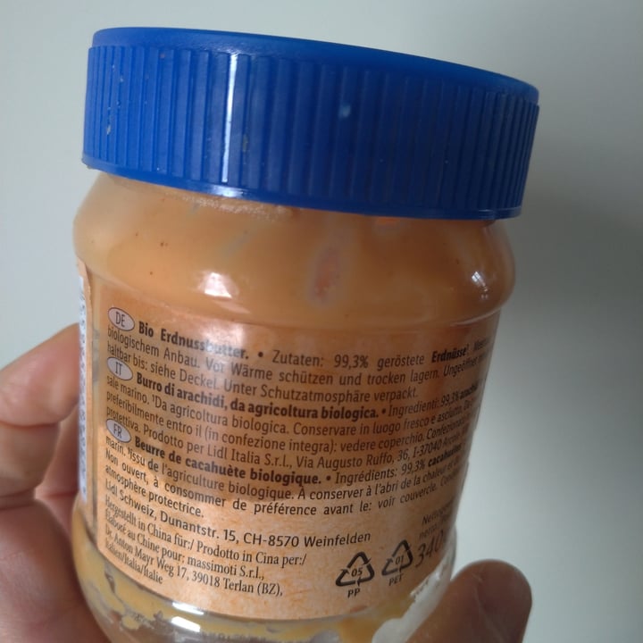 review photo of Lidl Supermarket Burro d'arachidi bio shared by @otta on 13 Mar 2022 - review