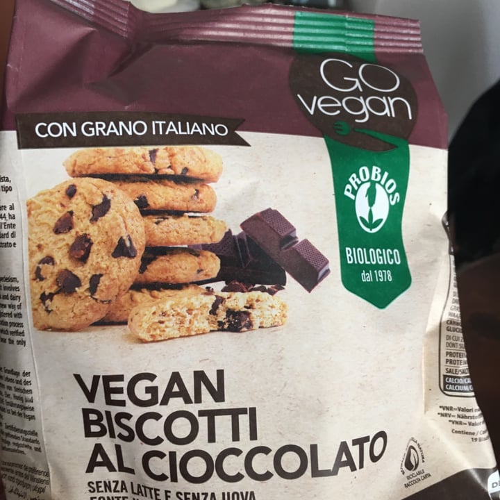 photo of GO vegan! Biscotti Al Cioccolato shared by @nicolettaguastini on  21 Apr 2021 - review