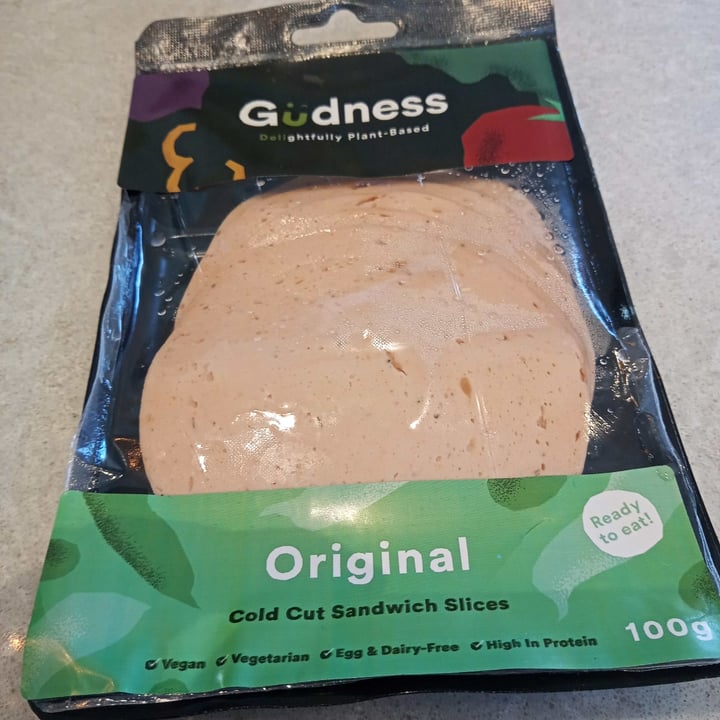 photo of Gudness Plant-Based Deli Original deli slices shared by @jaeskaapool on  02 Feb 2021 - review