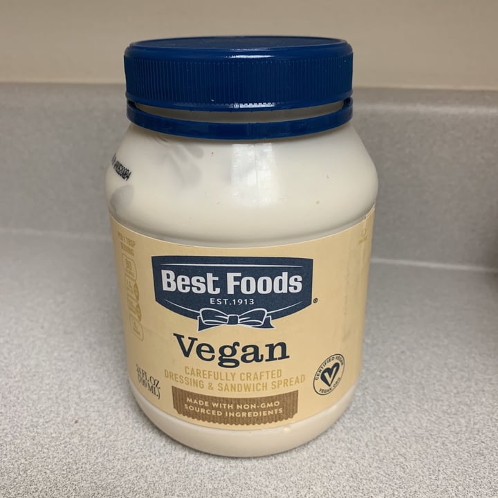 photo of Best foods Vegan Dressing and Spread shared by @cvondopher on  29 Apr 2020 - review