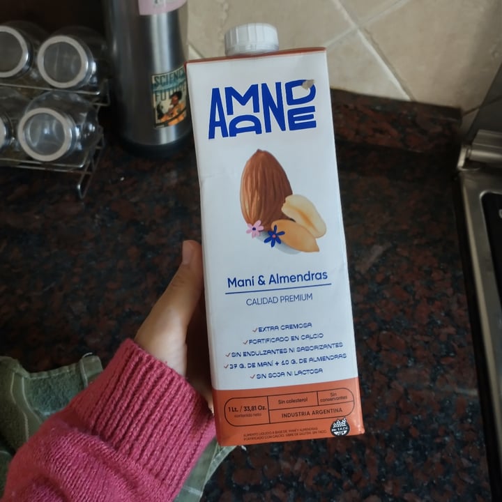 photo of Amande Leche de Mani y Almendras Calidad Premium shared by @natimorlas on  02 Apr 2022 - review