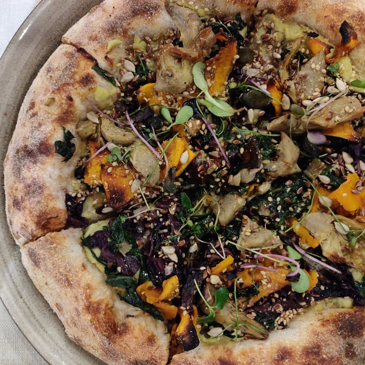 review photo of Saporè Downtown Pizza tonda vegan shared by @silvia99 on 30 Nov 2021 - review