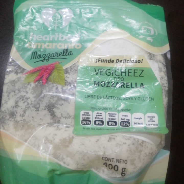 photo of Heartbest Sabor mozzarella (queso) shared by @fany1705 on  01 Oct 2021 - review
