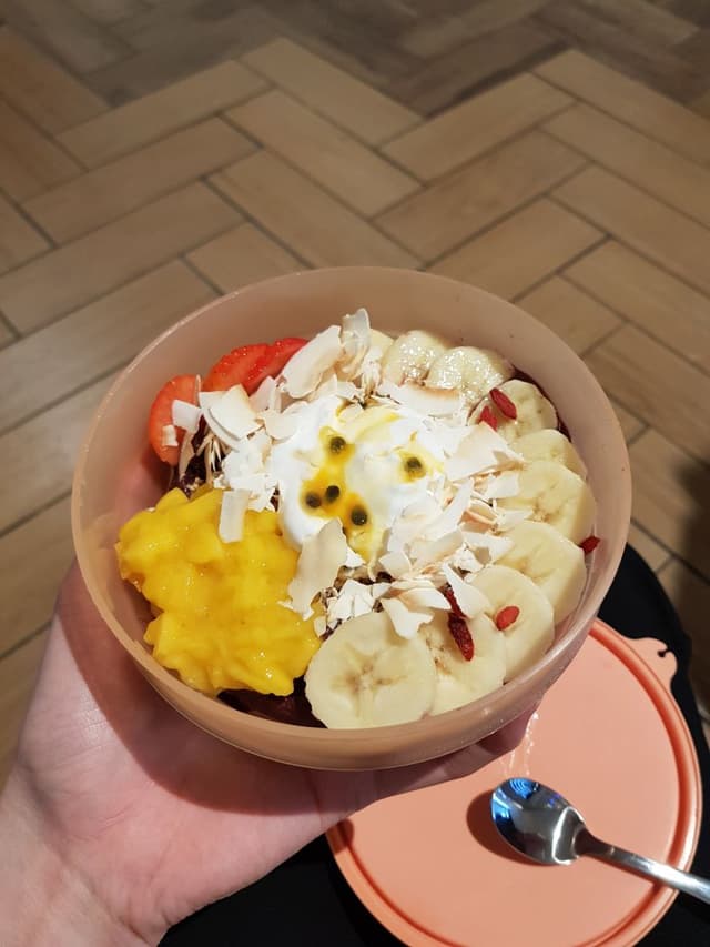 Foto do prato “Coconut yogurt Bowl”