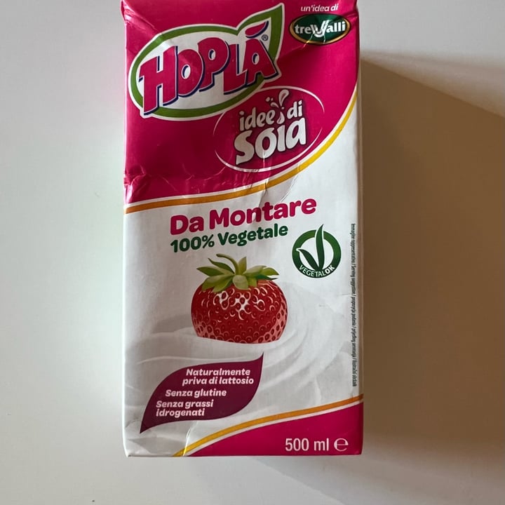 photo of Hoplà Panna Da Montare 100% Vegetale shared by @alevegan00 on  02 Dec 2021 - review