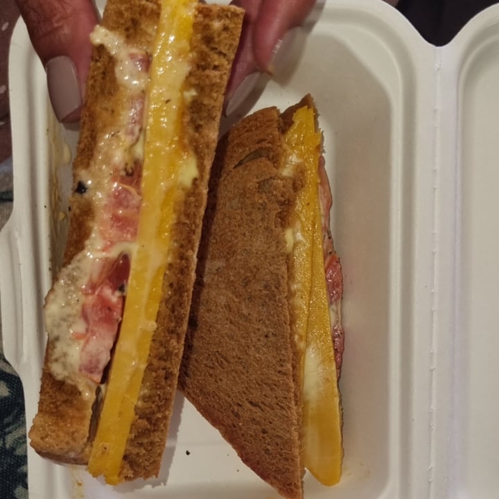 photo of The Fussy Vegan Toasted cheese and tomato shared by @sunshineyum on  29 May 2022 - review