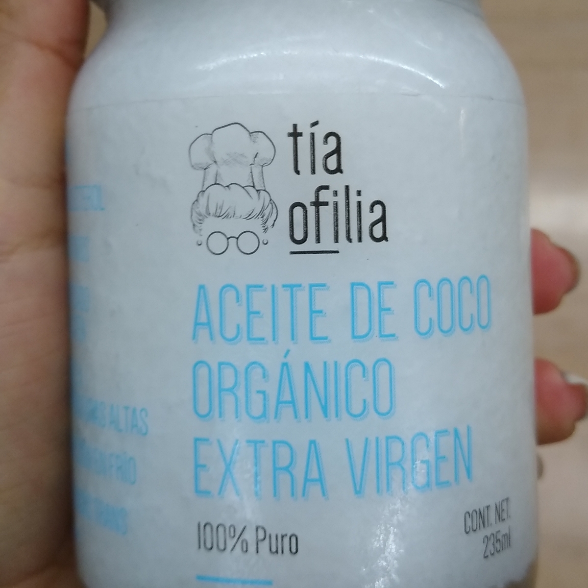 ACEITE DE COCO ORGANICO EXTRA VIGEN 235 ML – Tía Ofilia