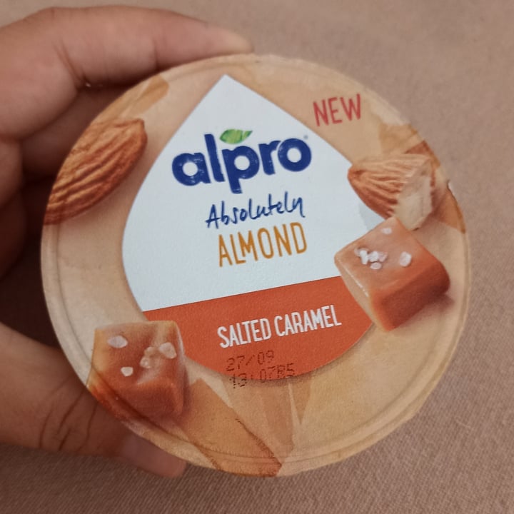 photo of Alpro Absolutely almond salted caramel shared by @nicoleseveri on  02 Sep 2022 - review