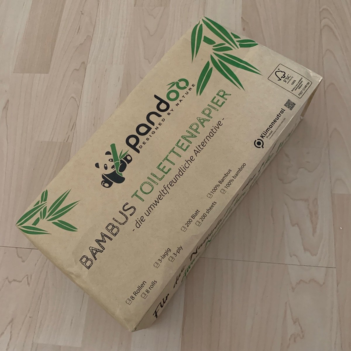 Pandoo Bamboo toilet paper Reviews abillion