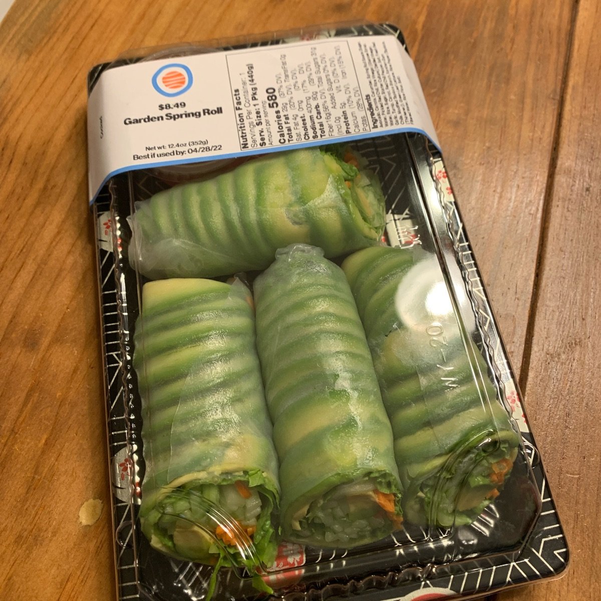 Oumi sushi Garden Spring Roll Reviews abillion